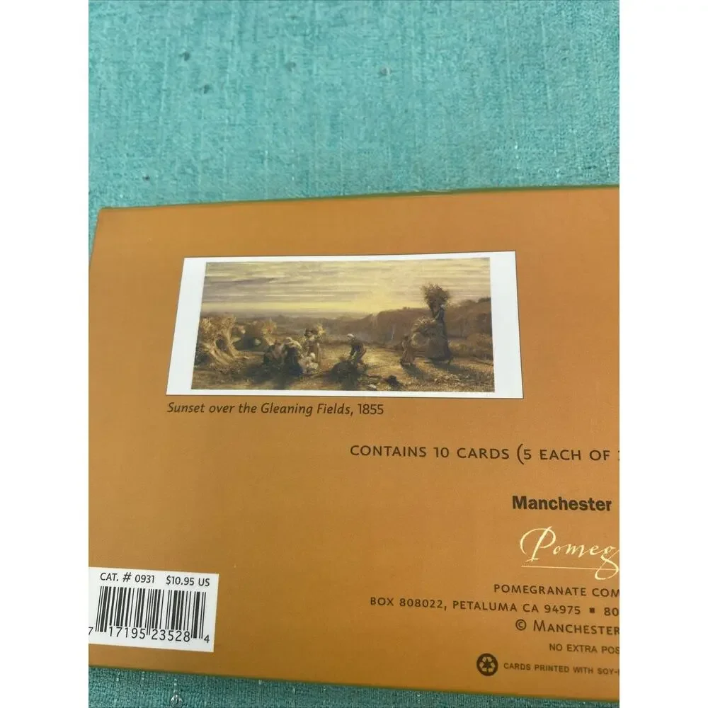 Samuel Palmer: A Folio of Notecards Pomegranate Manchester Art Gallery Art Cards